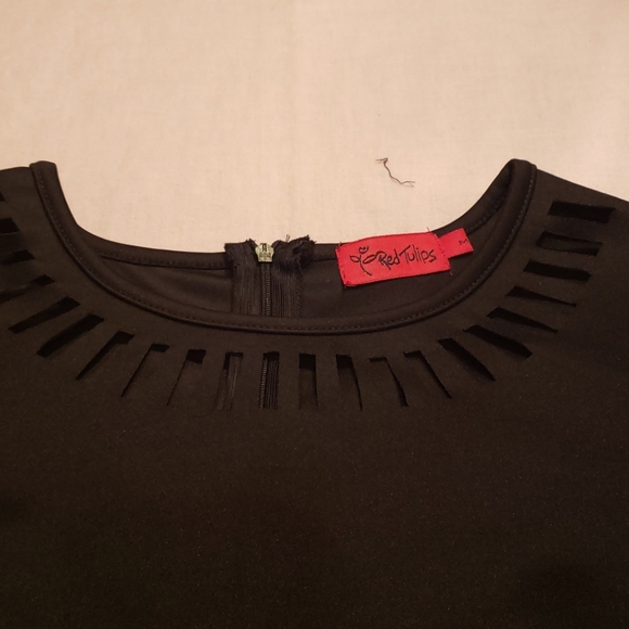 VINTAGE BLACK DRESS - Picture 4 of 7